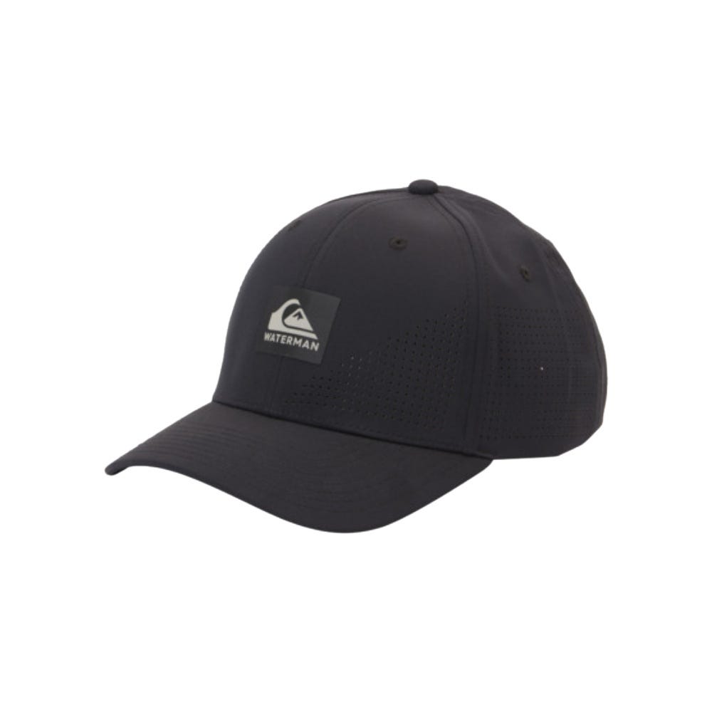 Quiksilver Waterman Perf Turf Snapback Hat In Black