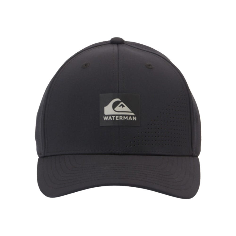 Quiksilver Waterman Perf Turf Snapback Hat In Black