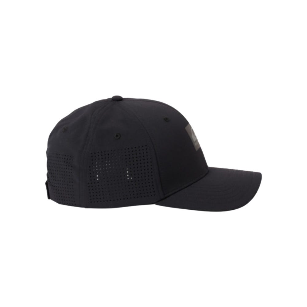 Quiksilver Waterman Perf Turf Snapback Hat In Black