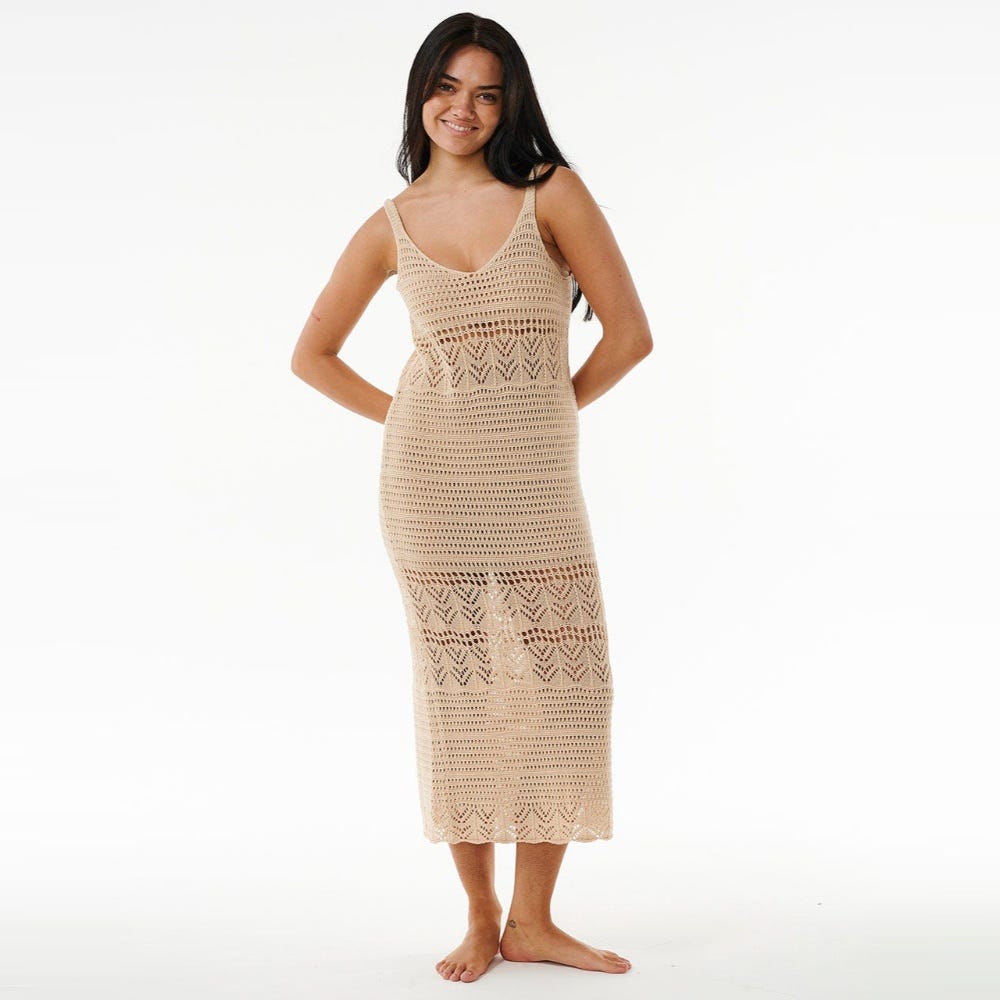 Sea Of Dreams Crochet Maxi Dress - Women