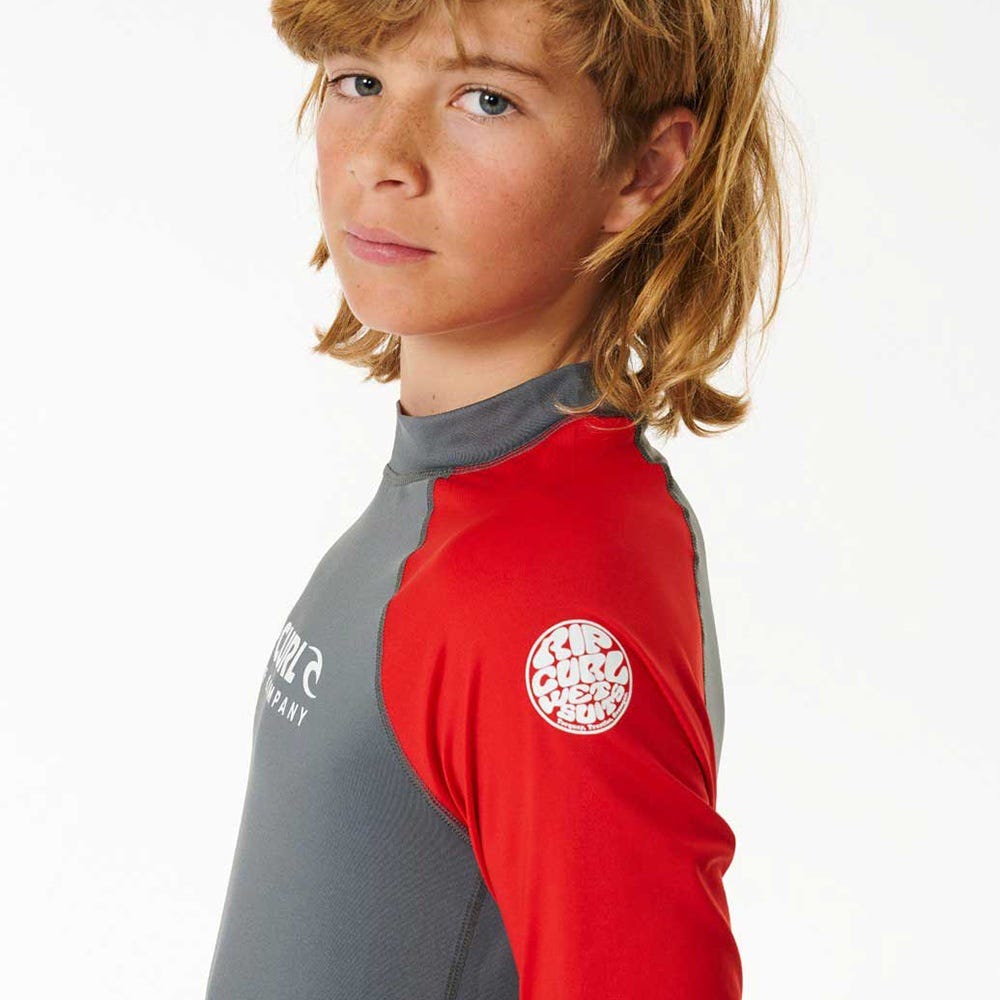 Shock UV Long Sleeve Rash Vest - Kids