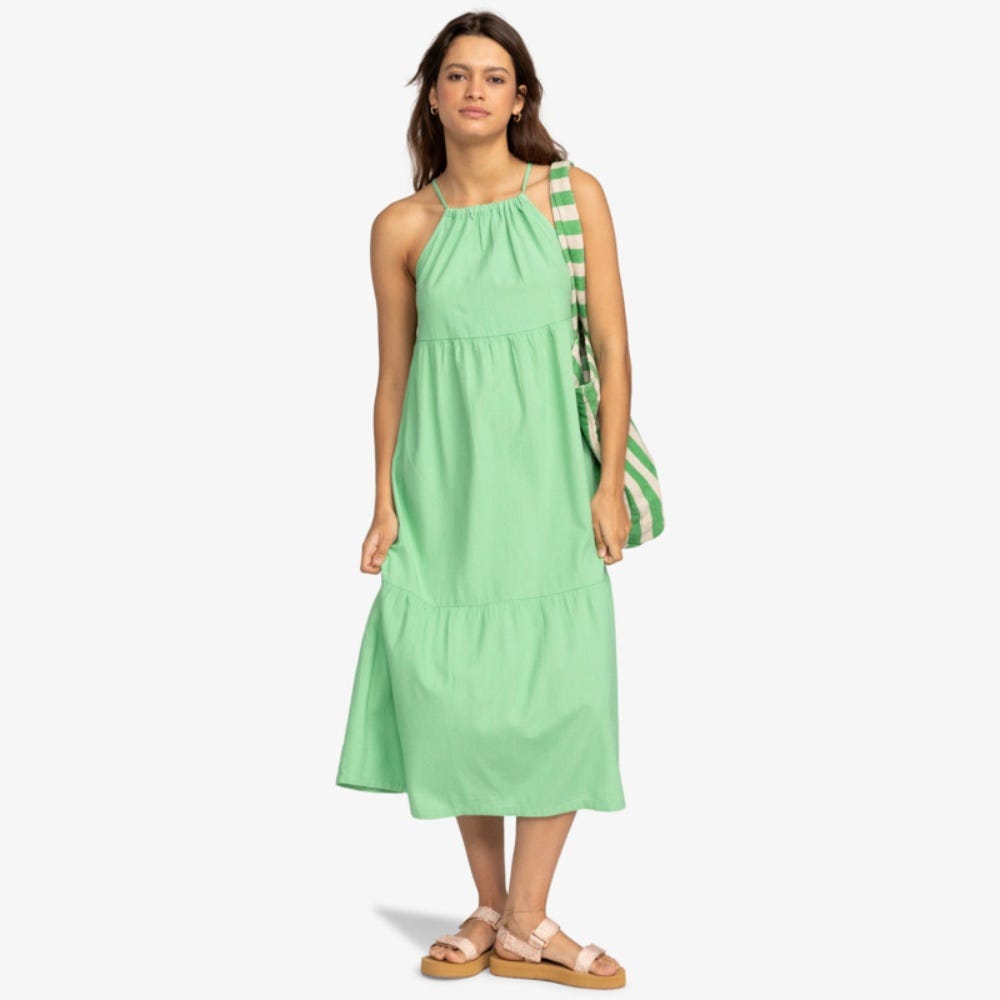 Wavy Days Midi Dress - Women