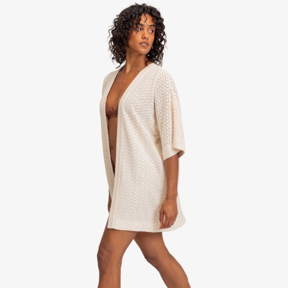 Fun Swell Beach Kimono Cover Up - Women