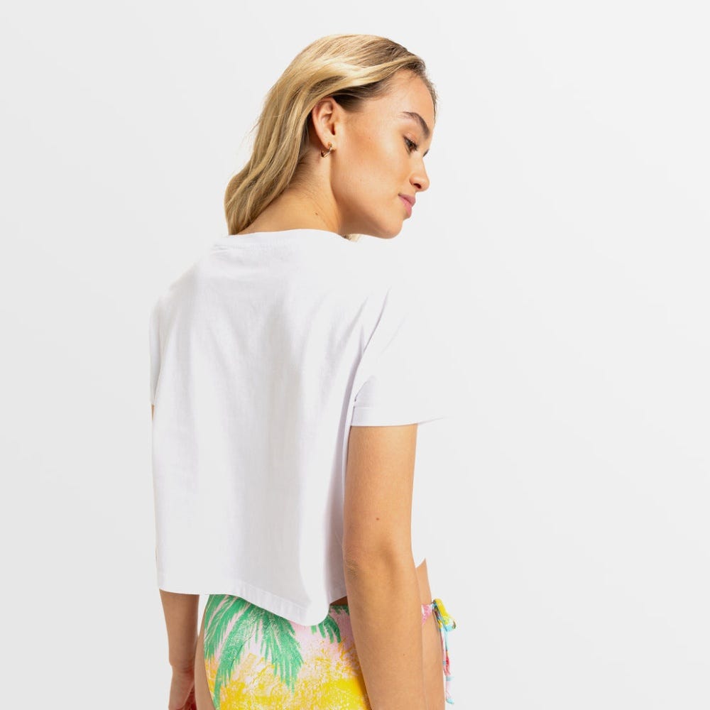 Atlas Ocean Regular Crop T-Shirt  - Women