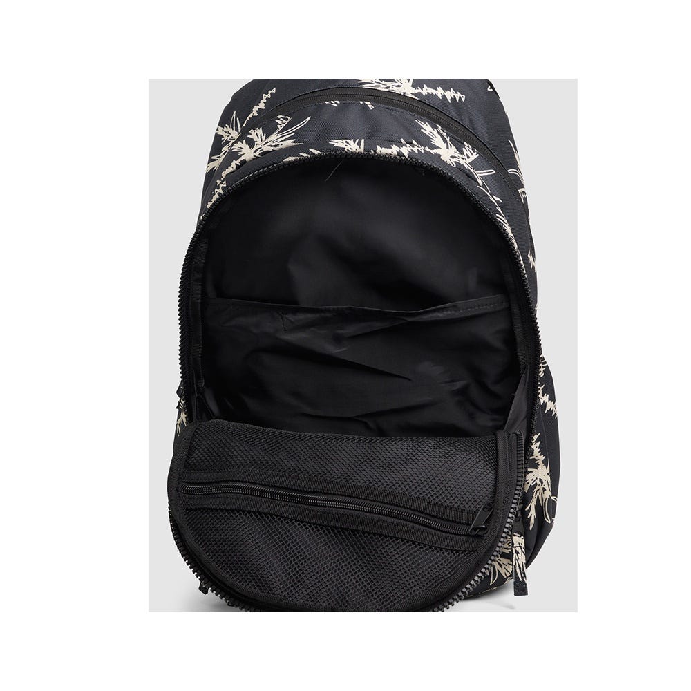 Billabong Tilted Palms J Backpack In Off Black