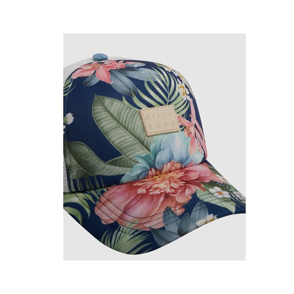 Billabong Solstice Trucker Cap In Blue