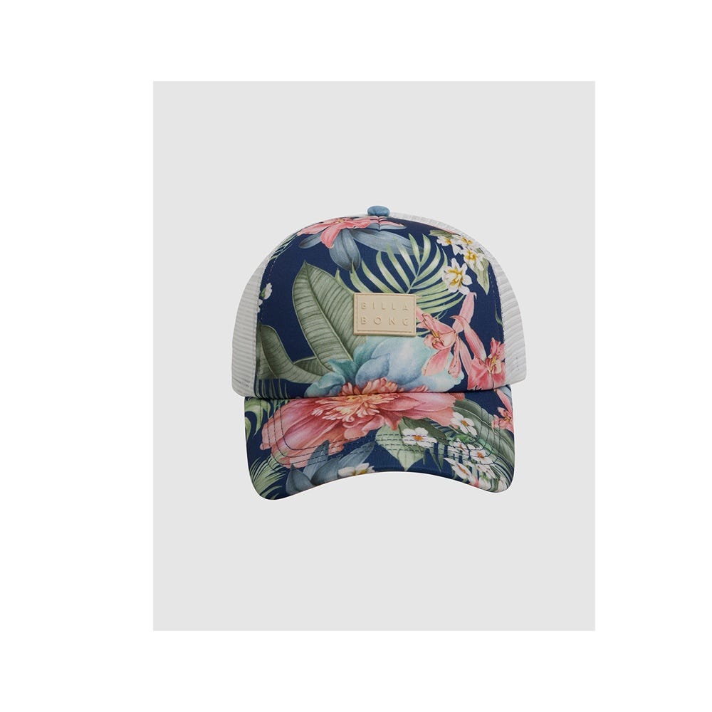 Billabong Solstice Trucker Cap In Blue