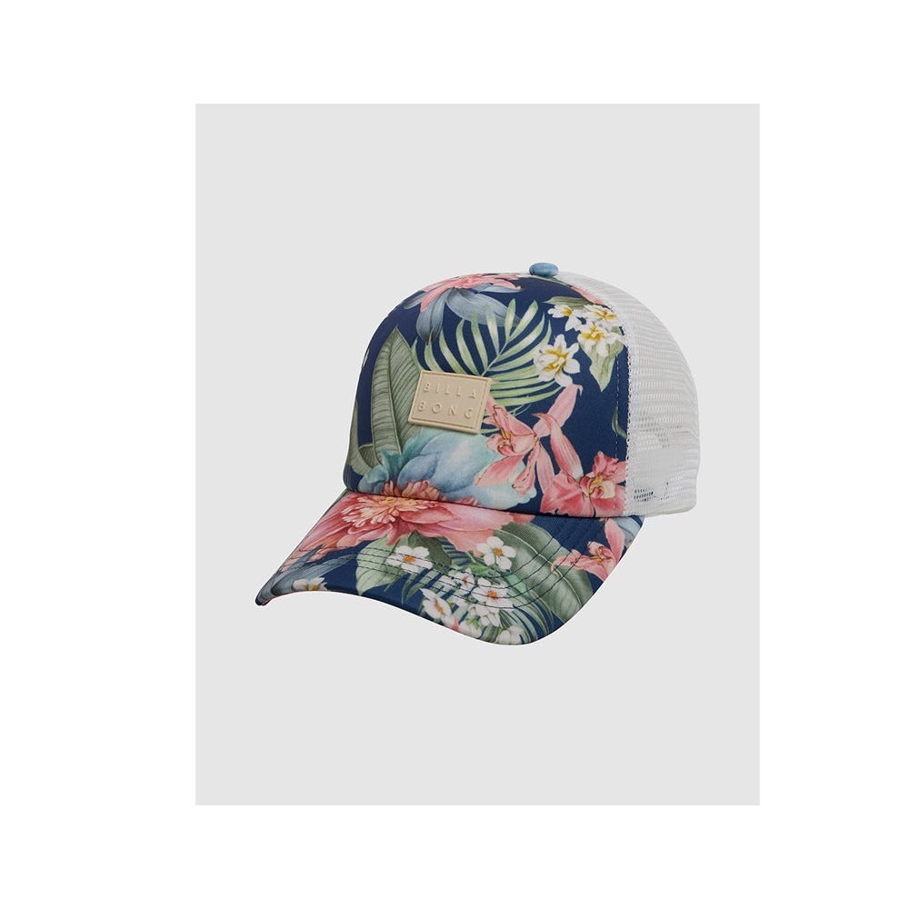 Billabong Solstice Trucker Cap In Blue