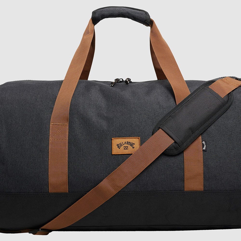 Billabong Transit Duffle M Luggage Bag In Black/Tan