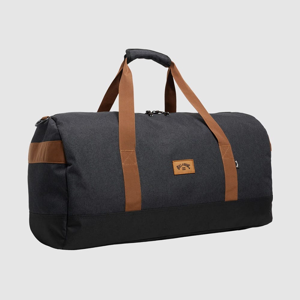 Billabong Transit Duffle M Luggage Bag In Black/Tan
