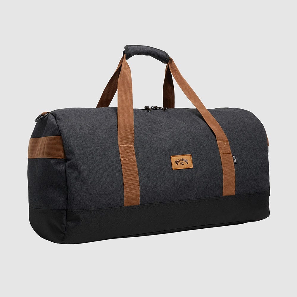 Billabong Transit Duffle M Luggage Bag In Black/Tan