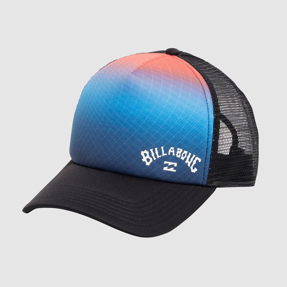 Billabong Range Trucker Cap In Neo Red