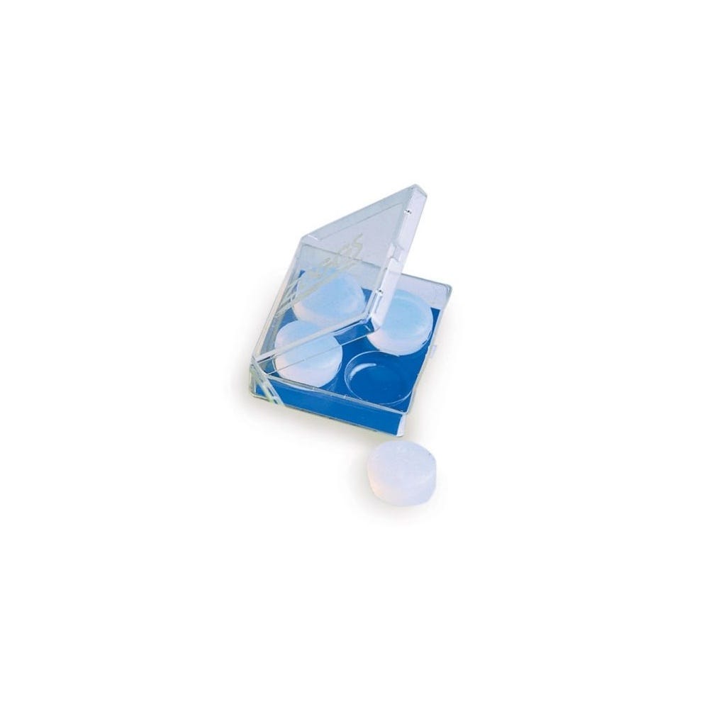 Zoggs Silicone Moldable Earplugs in White
