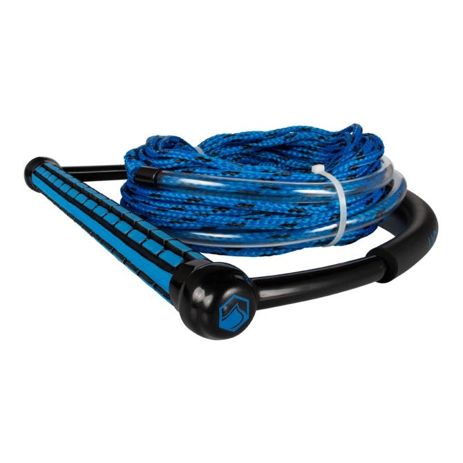 Liquid Force TR9 Handle with Static Line in Blue