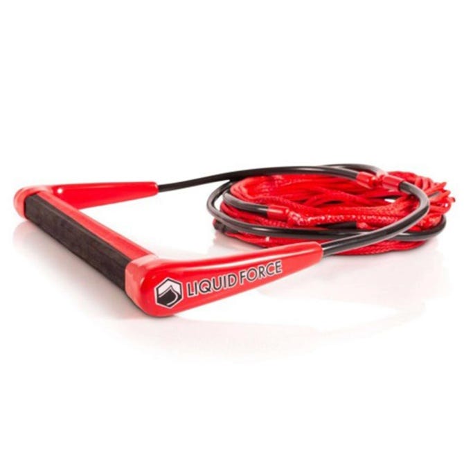 Liquid Force Comp Wakeboard 65 Feet Rope with Handle in Red