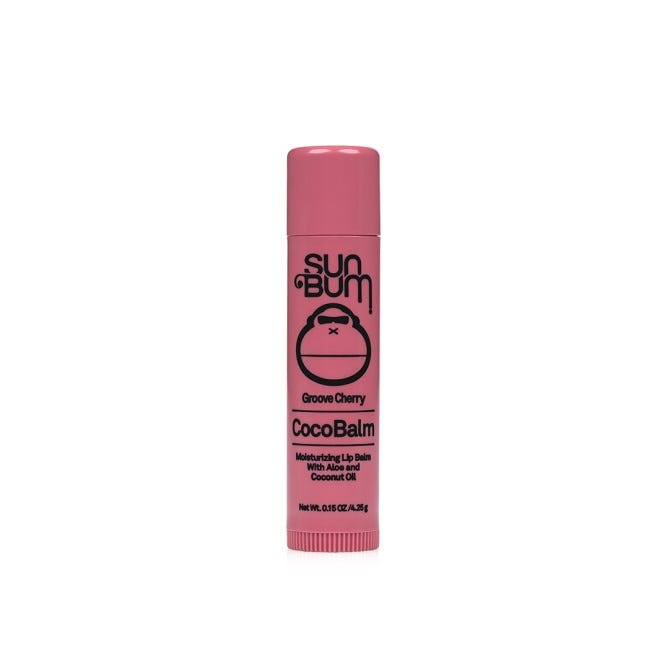 Sun Bum CocoBalm Lip Balm Groove Cherry  .15 oz