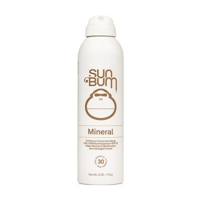 Sun Bum Mineral  Spray SPF 30 6 oz