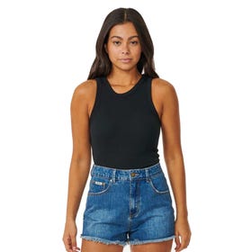 Classic Ribbed Tank - Women