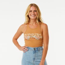Endless Summer Ribbed Tank - Women