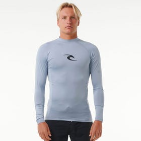 Waves UPF Perf Long Sleeve Rash Vest - Men