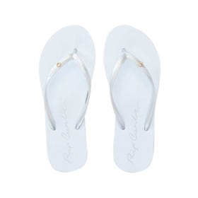Script Wave Bloom Thongs - Women