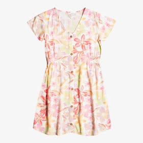 Another Song Buttoned Skater Dress Girl's 4-16 - Kids