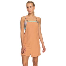Silver Sky Again Dungaree Short - Women