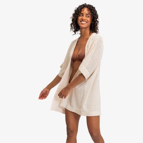 Fun Swell Beach Kimono Cover Up - Women