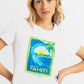 Atlas Ocean Regular Crop T-Shirt  - Women