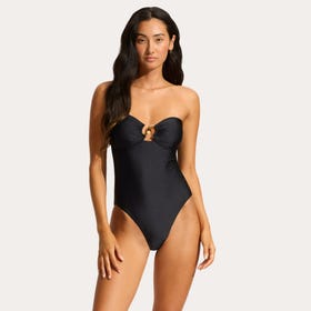 Palermo Ring Front Bandeau Swimsuit - Women