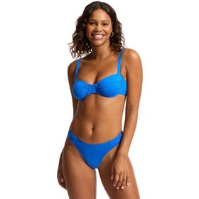 S.Collective-Ruched Underwire Shoulder Bra - Women