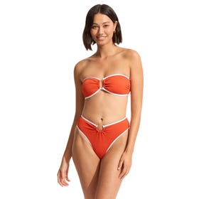 Beach Bound Ring Front Bandeau Top - Women