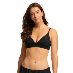 Lulu-Banded Bralette - Women