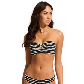Mesh Effect-Bustier Bra - Women