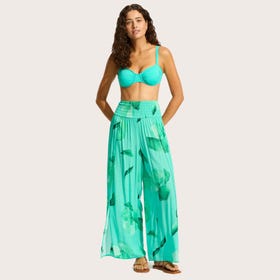 Secret Garden Shirred Wrap Pant - Women
