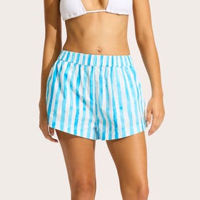 Isla Palm Cropped Short - Women