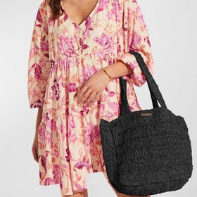 Carried Away Shores Woven Tote - Women
