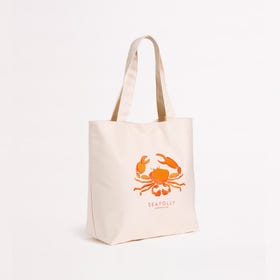 Wish You Were Here Embroidered Tote Bag - Women