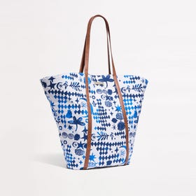 Corfu Fan Tote Bag - Women