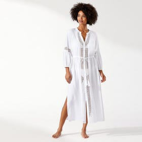Sunlace Coverup Shirt Dress - Women