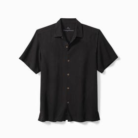 Bali Border Silk Camp Shirt - Men
